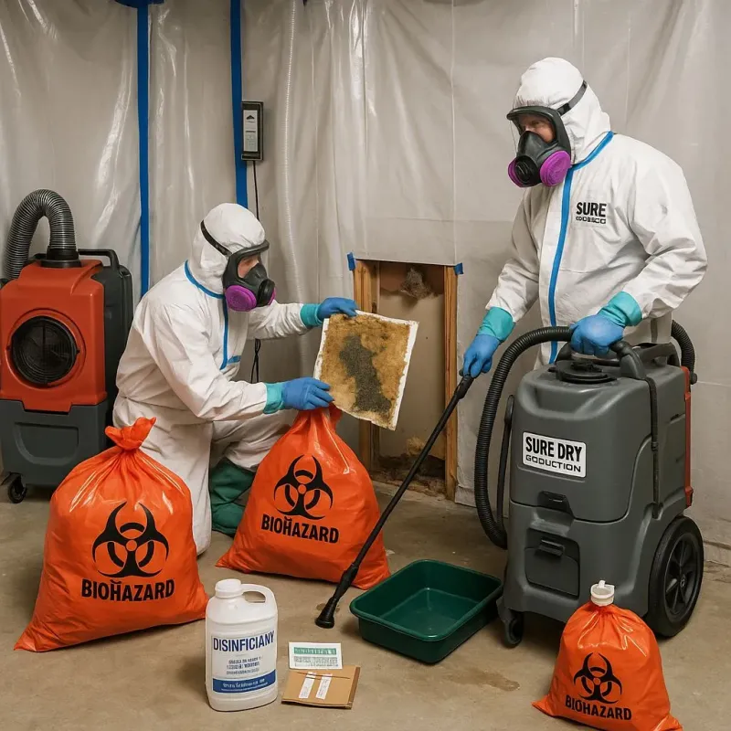 Contaminated Water Handling Protocols process in Tortolita, AZ