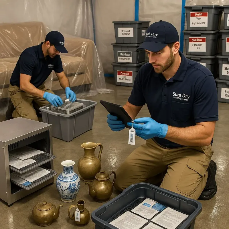 Content Protection and Restoration process in Tortolita, AZ